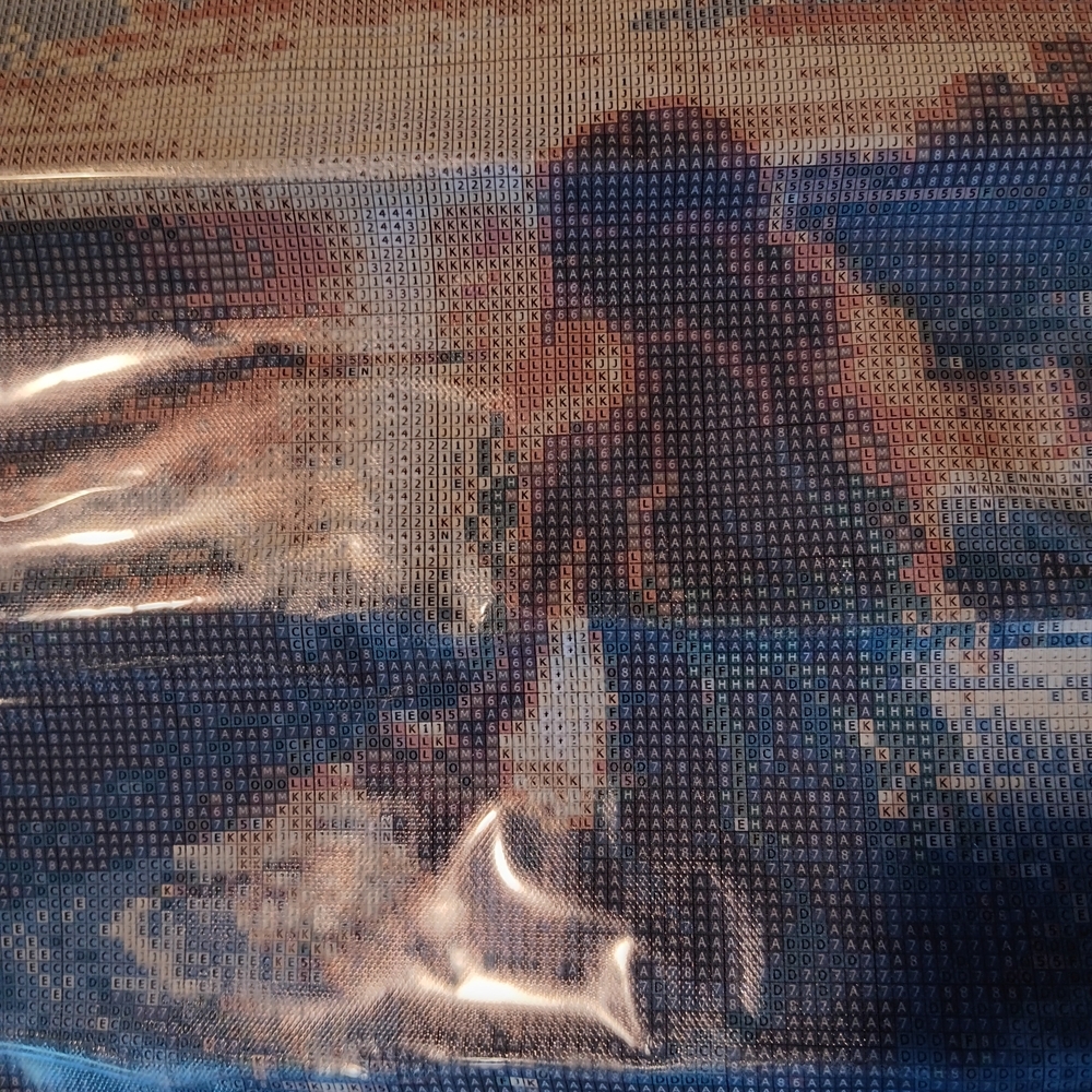 Beautiful Lady At Ocean Edge Diamond Painting Kit 30x30